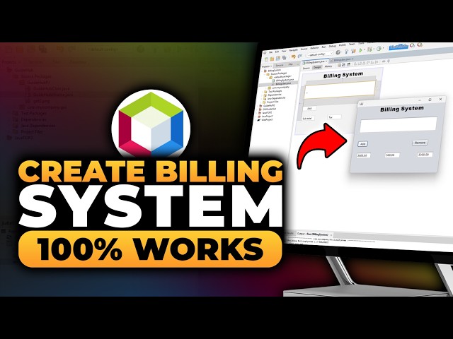 How To Create Billing System in Java NetBeans (𝟮𝟬𝟮𝟲) | 100% WORKS | NO Yapping, To The Point & EASY!