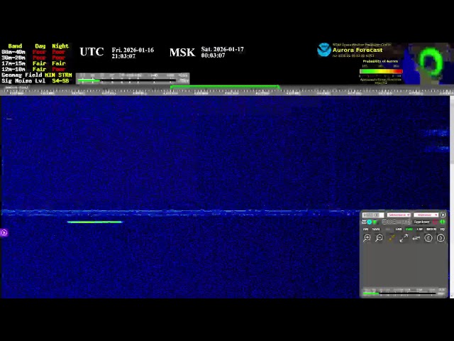 The Buzzer (4625khz) - Live