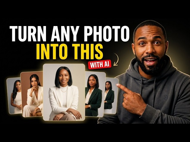 How To Turn Any Photo Into A Professional Studio Photoshoot