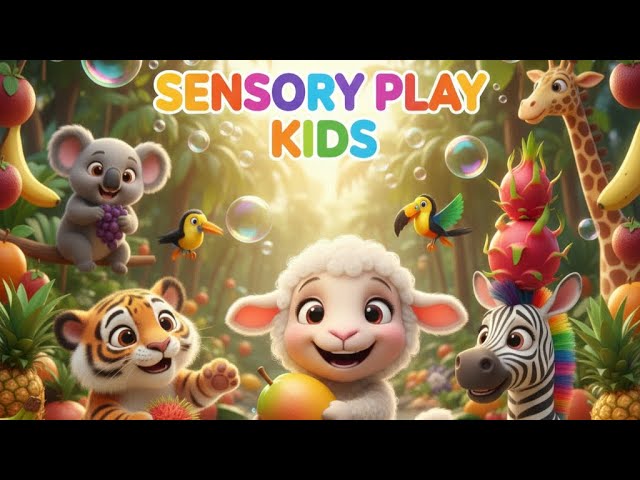 Montessori Learning 🌟🐼 Independent Sensory Play with Animals