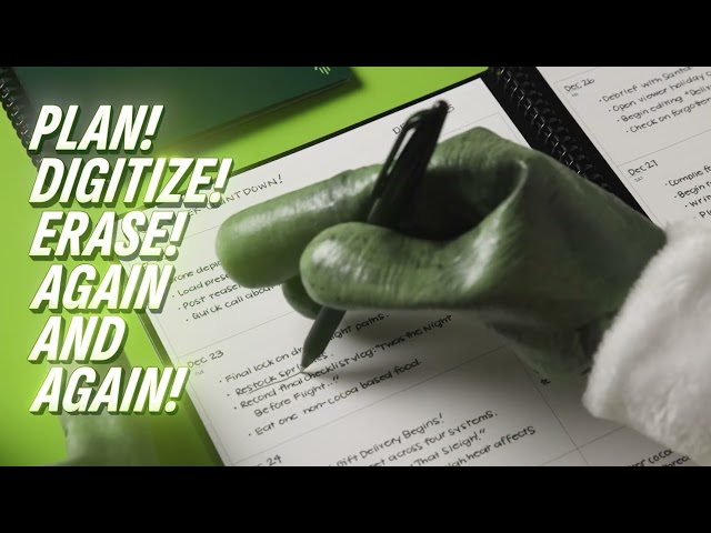 Rocketbook Presents: Zorbon's Nice List - Flex Planner