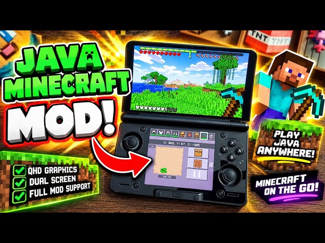 I Turned New 3DS Minecraft Into A Mod For Java