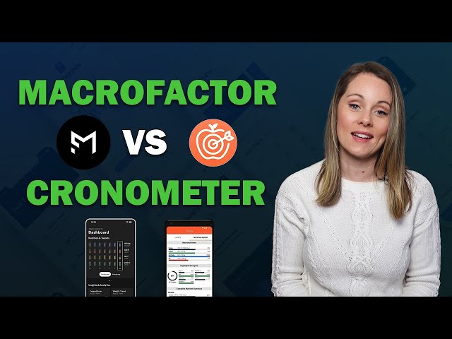 MacroFactor vs Cronometer: I Tried Both (Who Wins?)