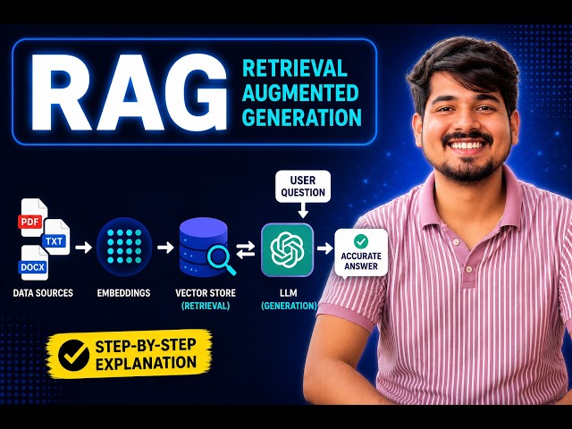 RAG Explained + Built From Scratch — LangChain, LangGraph | Full Project