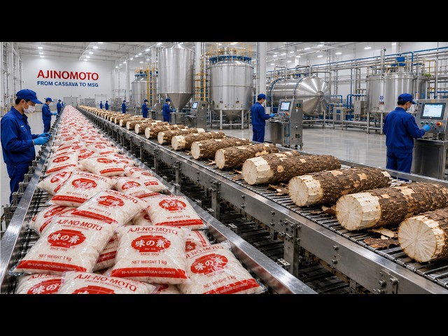 Full Process Of MSG Processing Line: From Cassava Root To Sweetness Flour