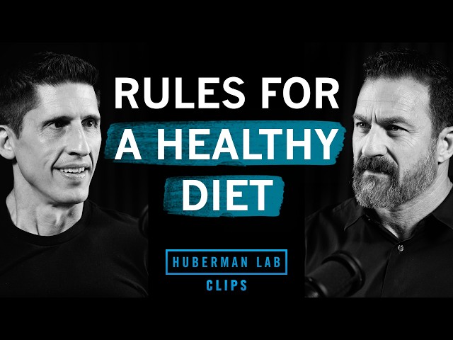 Simple Rules for a Sustainable Healthy Diet | Jeff Cavaliere & Dr. Andrew Huberman