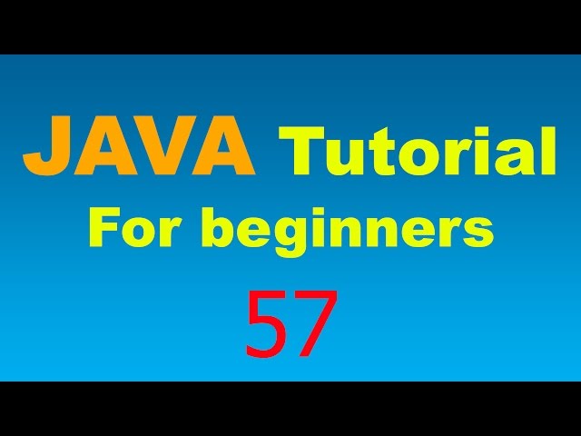 Java Tutorial for Beginners - 57 - Multiple try catches