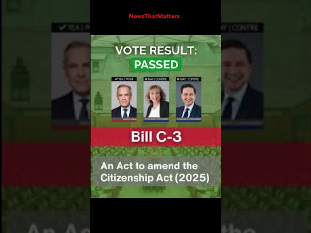 Thousands of people worldwide have received Canadian citizenship certificates under Bill C 3 #canada