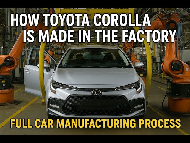 How Toyota Corolla Is Made in the Factory | Full Car Manufacturing Process!