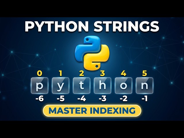 Python Strings Tutorial | Special Prefixes, Byte Strings, F-Strings, Indexing & Slicing