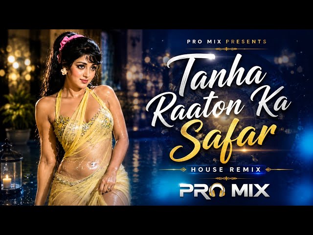 Tanha Raaton Ka Safar Remix | 90's Bollywood Club DJ | Pro Mix | Techno House Mix