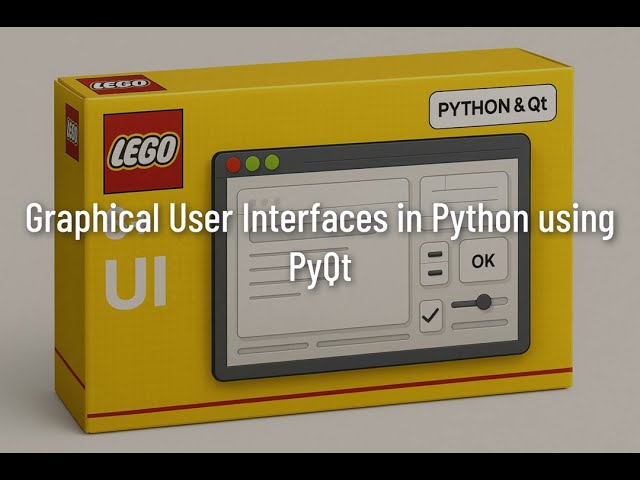 VSMN20 - Lecture 5 - Graphical User Interfaces in Python using PyQt