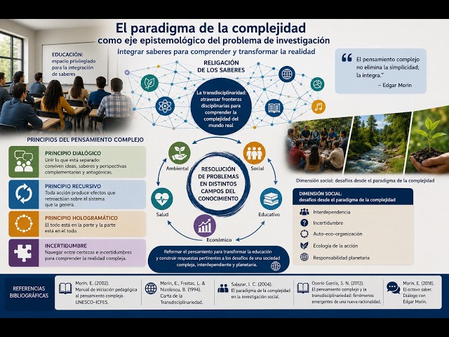 EL PARADIGMA DE LA COMPLEJIDAD COMO EJE EPISTEMOLÓGICO DEL PROBLEMA DE INVESTIGACIÓN ACTIVIDAD 1  DO