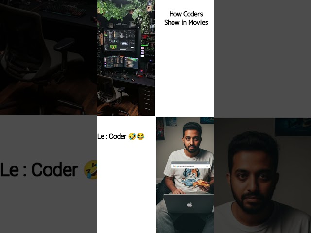 Coders in Movies vs Coders in Reality