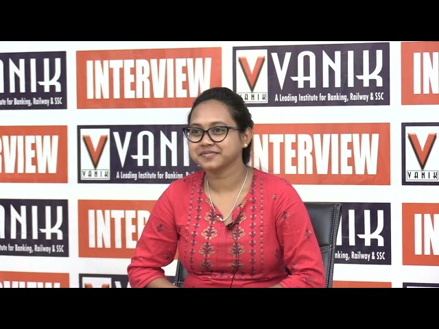 IBPS RRB PO SELECTION OF 2022 RENUKA BAG || Mock Interview || VANIK SELECTION #vanik