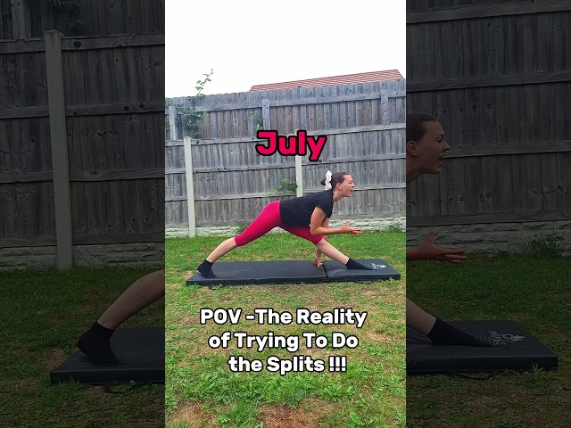 How Do I Master the Splits ? 😭#splits #frontsplits #middlesplits #flexibility #acroqueen