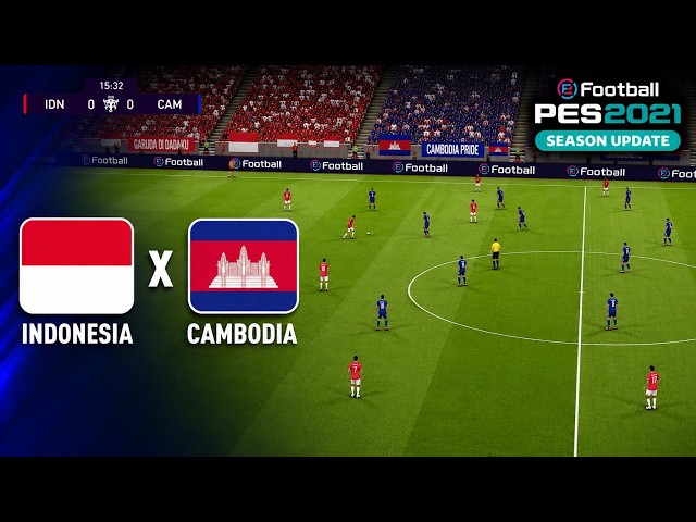 INDONESIA X CAMBODIA | ASEAN CHAMPIONSHIP | EFOOTBALL PES 2021 SIMULATION