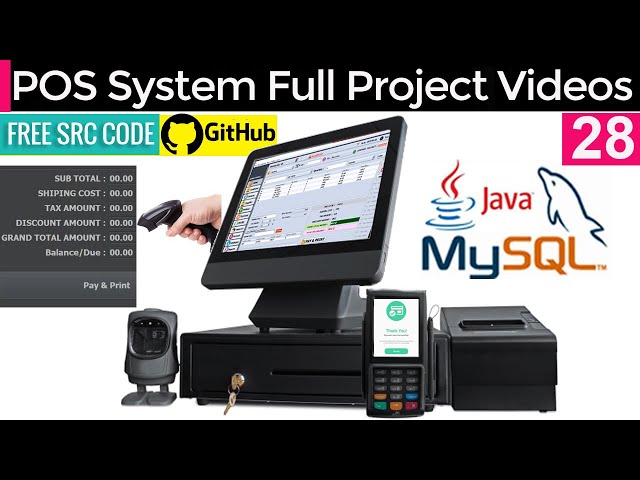 Java POS  inventory management system Video MySQL Net Beans with code java for beginners #java 28