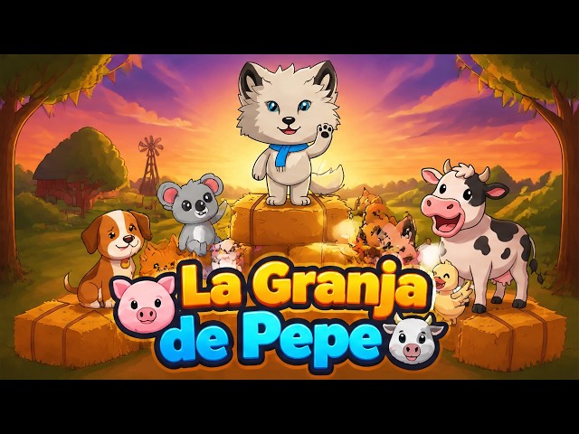 🐷 Pepe's Farm 🐮 | Animal Song | Pepe Cartoon