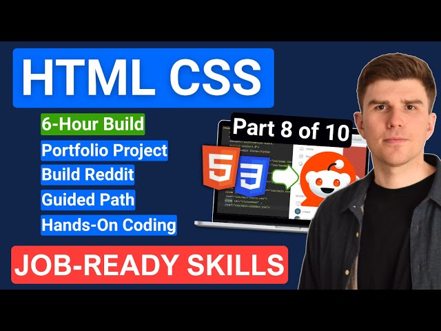 Let’s Code Reddit’s Homepage – Full HTML & CSS Beginner Project | Part 8