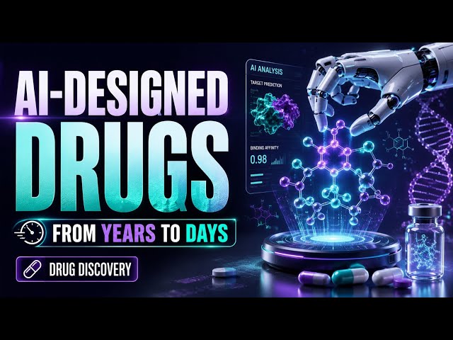 AI-Designed Drugs | From Years to Days in Drug Discovery | Uplatz