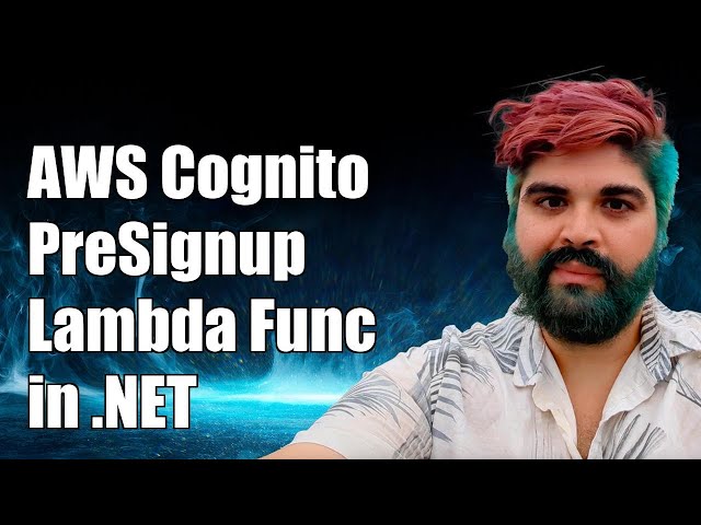 How to Create an AWS Cognito PreSignup Lambda Function in .NET