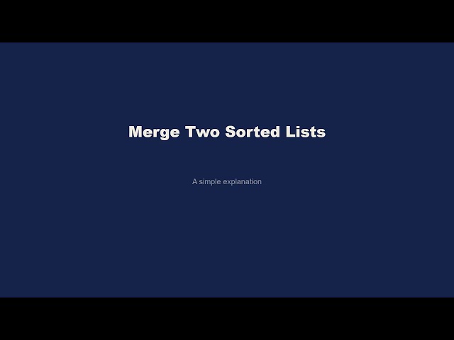 Middle of the Linked List Explained Visually (LeetCode 876)