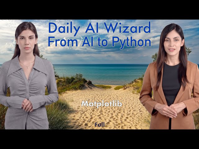 Day 41: Matplotlib for Data Visualization – Beginner’s Guide for AI Coding | #DailyAIWizard