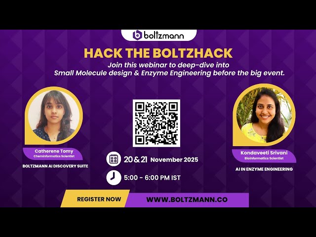 Small Molecule Design – Hack the BoltzHack Webinar