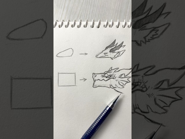 How to draw dragon #drawing #shorts