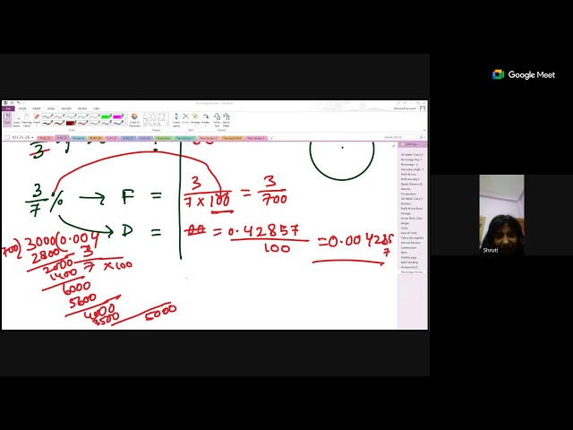 Junior Maths 5B2_21/01/26_Percentage_Madam Susmita Samanta