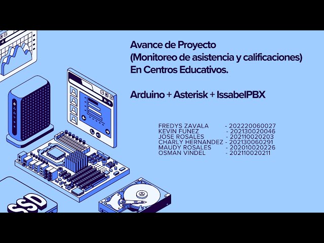 Sistema de Asistencia y Notas de Alumnos con Arduino y Asterisk | Integración PBX, Biometría y MySQL