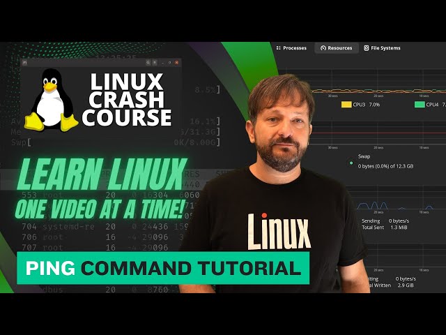 Linux Crash Course - The ping Command