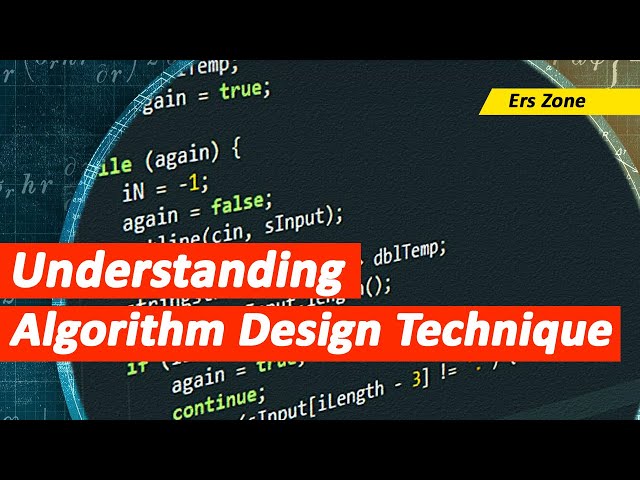 Algorithm | What is Algorithm | Algorithms Design Technique |