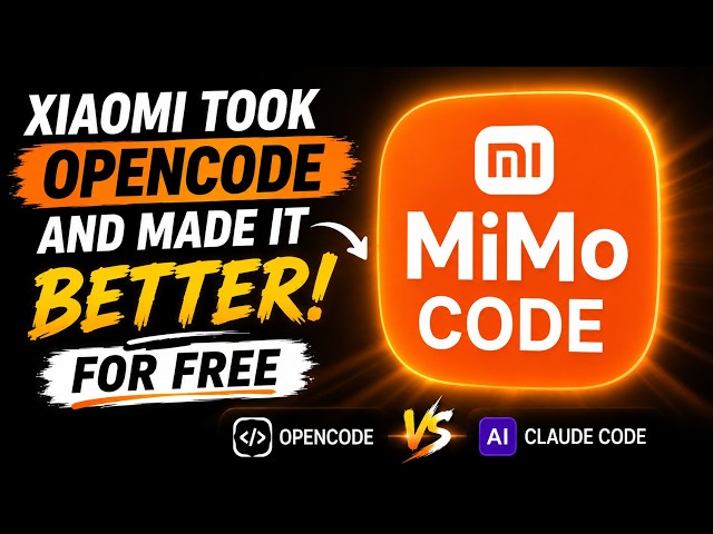 Xiaomi Took OpenCode and Made It Better: MiMo Code FOR FREE #mimocode #opencode #claudecode #freeai
