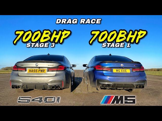 ¿Sigue siendo relevante la potencia M?... 540i de 700 CV frente a M5 de 700 CV