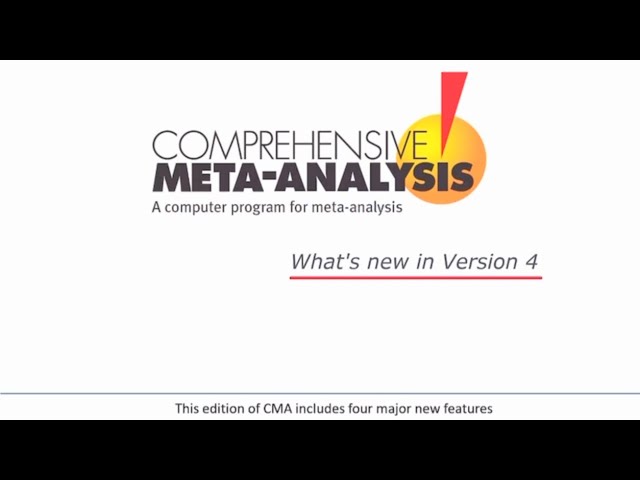 Comprehensive Meta-Analysis ( #CMA ) is a powerful computer program for #meta-analysis .