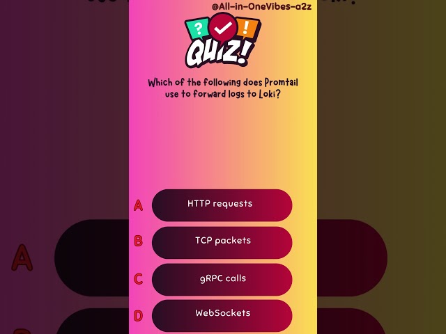 Which of the following does Promtail use to forward logs to Loki?