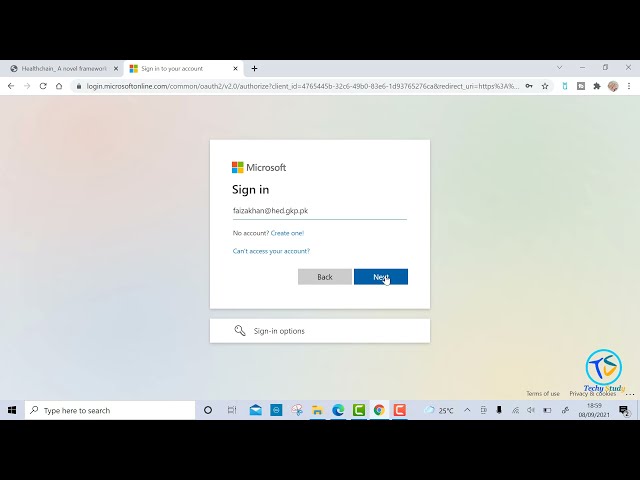 How to reset Your Microsoft Account password