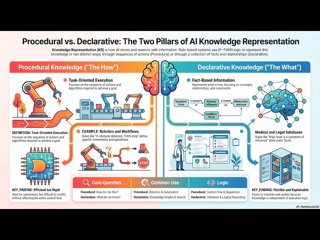 11. Representing Knowledge Using Rules | Procedural vs Declarative Knowledge for AI & Expert Systems