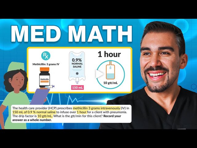 Med Math Tricks You Need to Know for Exit Exams (HESI, ATI, NCLEX!)