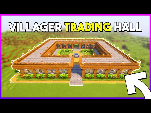 Minecraft 1.21: The ULTIMATE Villager Trading Hall! (Easy & OP Build)