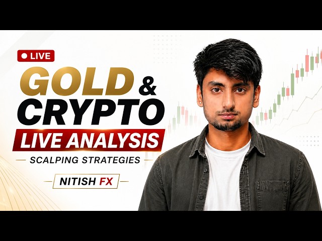 Gold & Crypto Live Analysis | Nitish FX