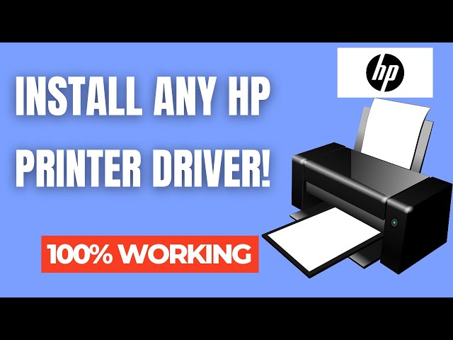 Download & Install Any HP Printer Drivers | HP Printer Software Installation Guide