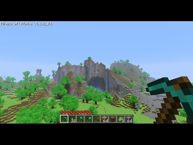 Minecraft alpha 1.2.6  Multiplayer Server Ep 1