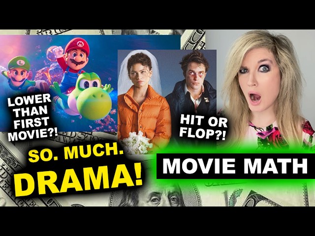 2026 Box Office - Super Mario Galaxy Movie Opening Weekend, The Drama Zendaya & Robert Pattinson
