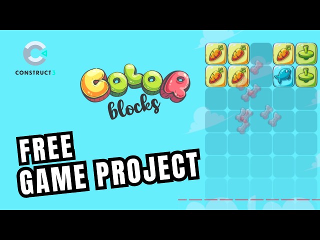 #6 Download Free Game Source Code | Construct 3 | HTML5 | How to make games