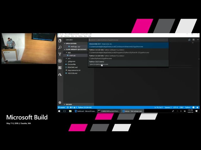 From Zero to Azure with Python and Visual Studio Code