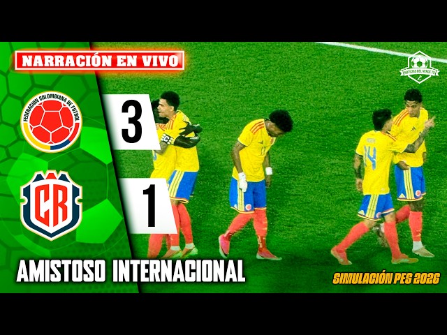 🔴 Colombia vs Costa Rica EN VIVO / Mundial 2026 Amistoso