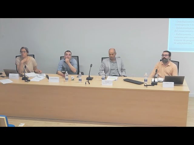 Workshop Internacional: «Tecnologías políticas contemporáneas». Mesa 2: Antropoceno.